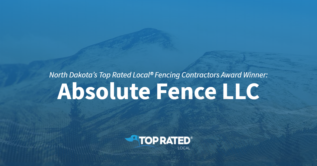 North Dakota’s Top Rated Local® Fencing Contractors Award Winner
