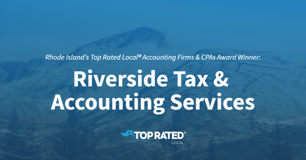Rhode Island’s Top Rated Local® Accounting Firms & CPAs Award Winner