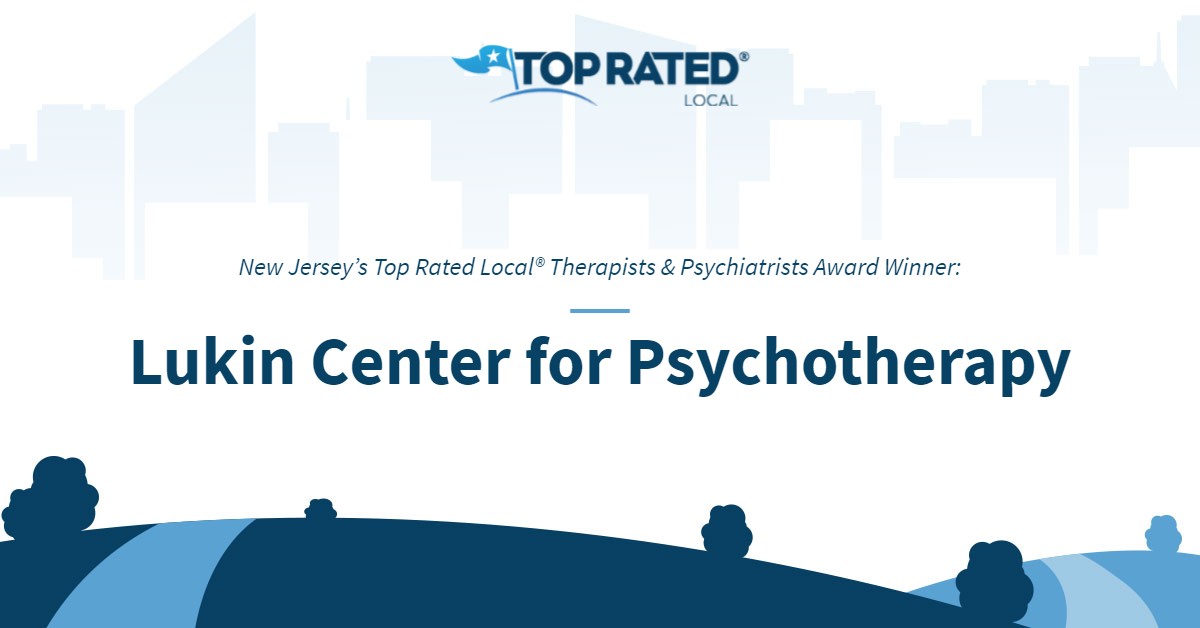 New Jersey’s Top Rated Local® Therapists & Psychiatrists Award Winner